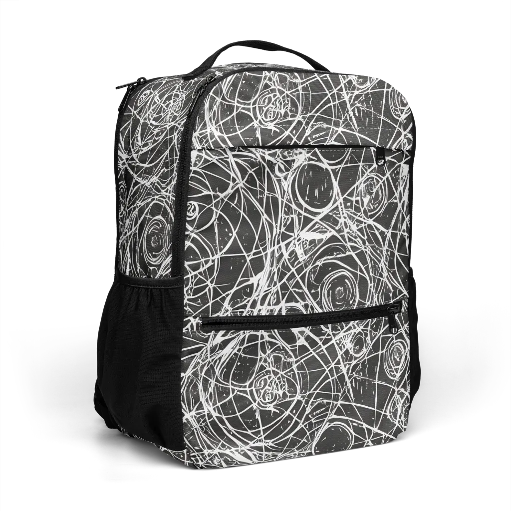 Ink Orbit on Utility Backpack — Right Front