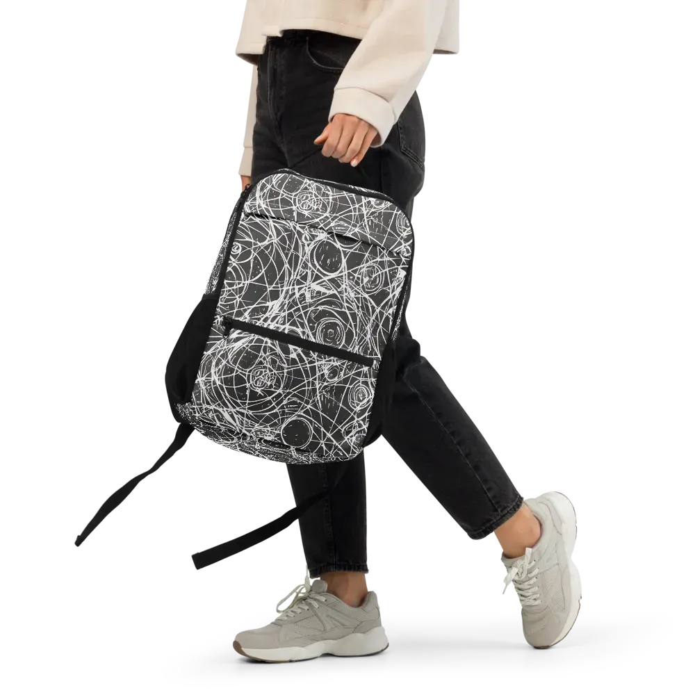 Ink Orbit on Utility Backpack — Front
