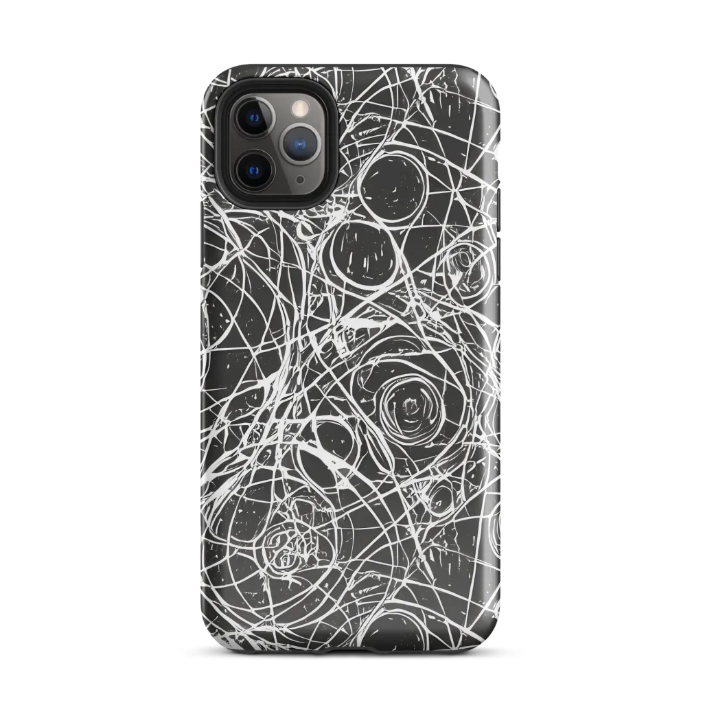 Ink Orbit on Tough Case for iPhone® — Front