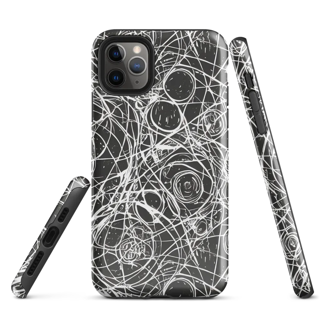 Ink Orbit on Tough Case for iPhone® — Front