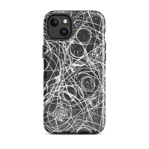 Ink Orbit on a MagSafe Tough Case for iPhone®