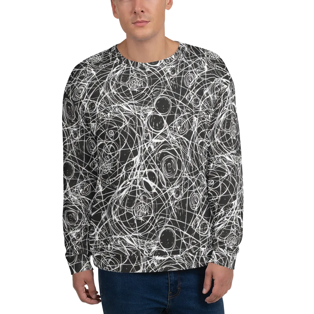 Ink Orbit on Sweatshirt — Front