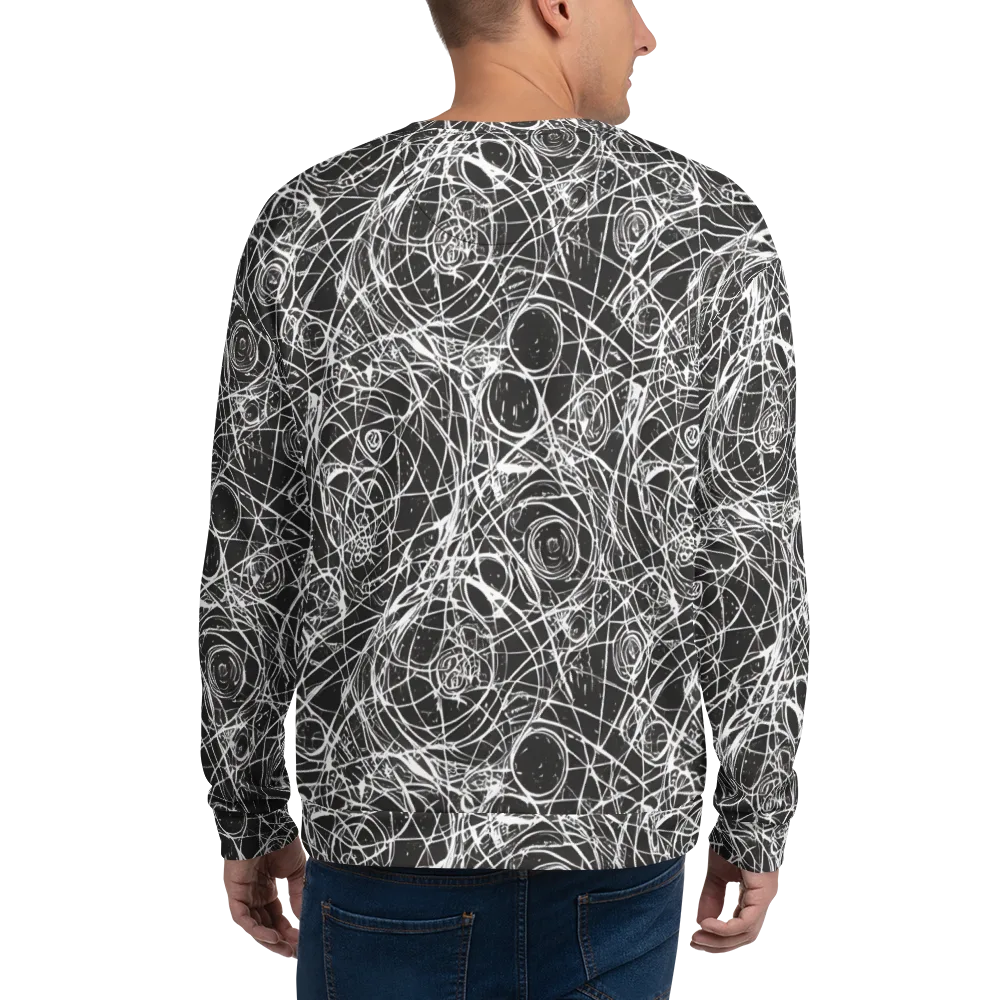 Ink Orbit on Sweatshirt — Back