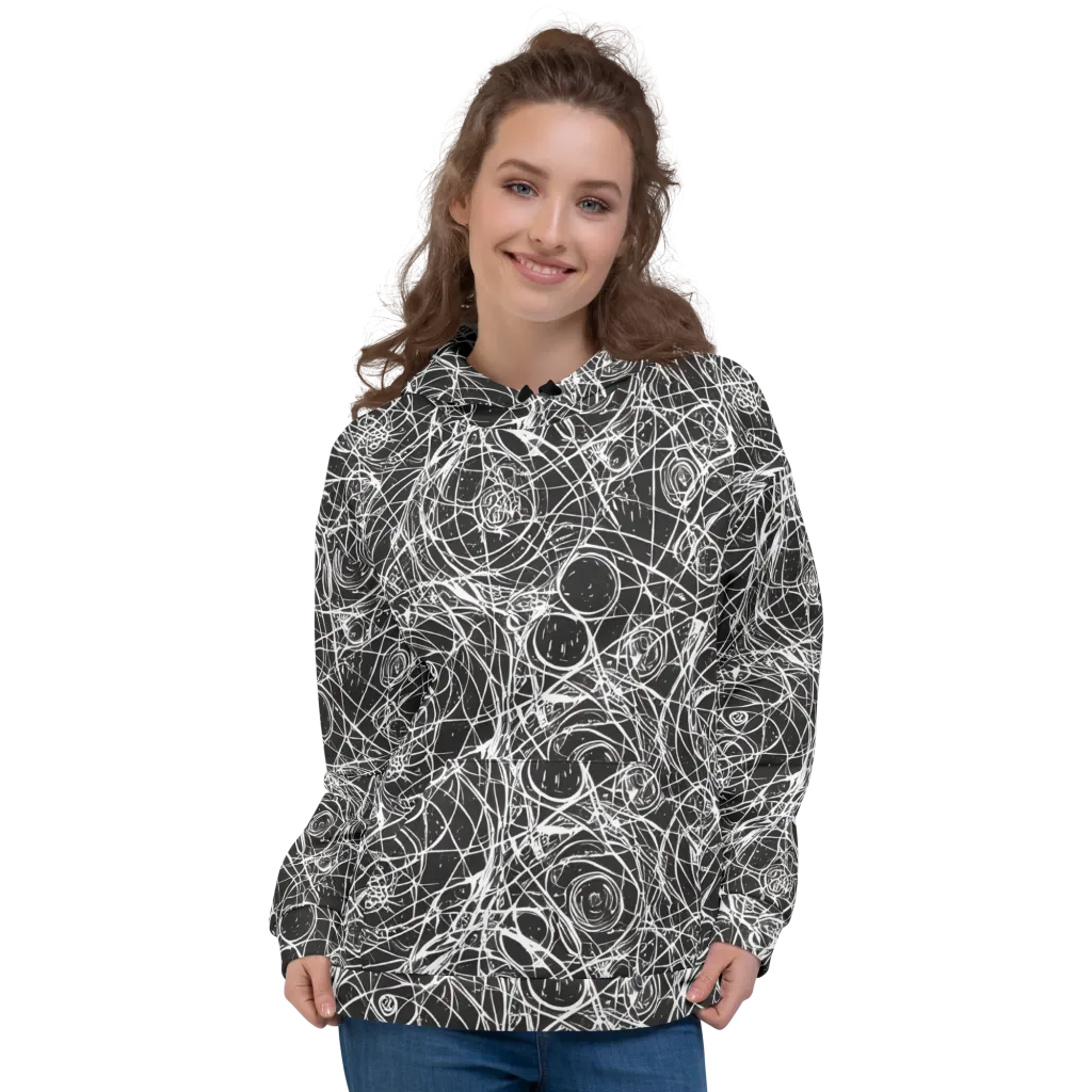 Ink Orbit on Hoodie — Front