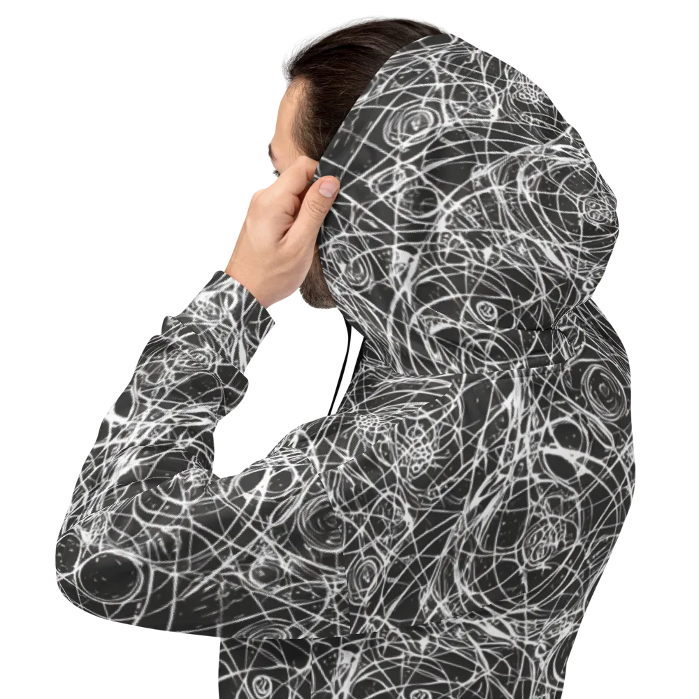 Ink Orbit on Hoodie — Back