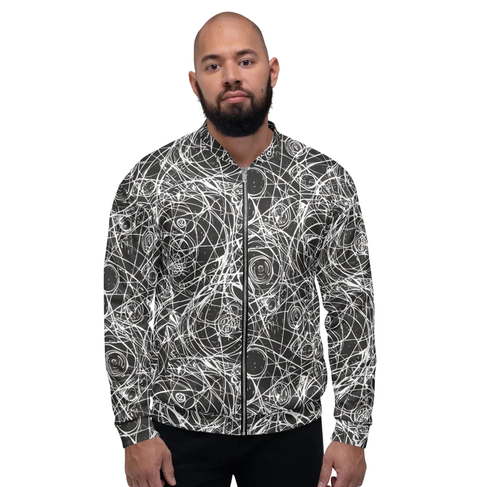 Ink Orbit on Bomber Jacket — Front