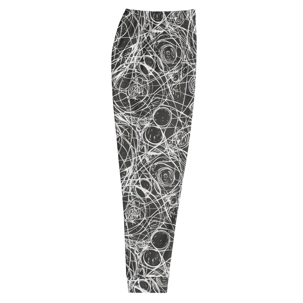 Ink Orbit on Men's Joggers — Right