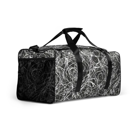 Ink Orbit on a Duffle Bag