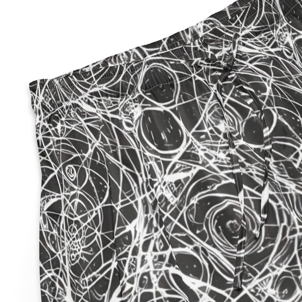 Ink Orbit on Women's Pajama Shorts — Product details