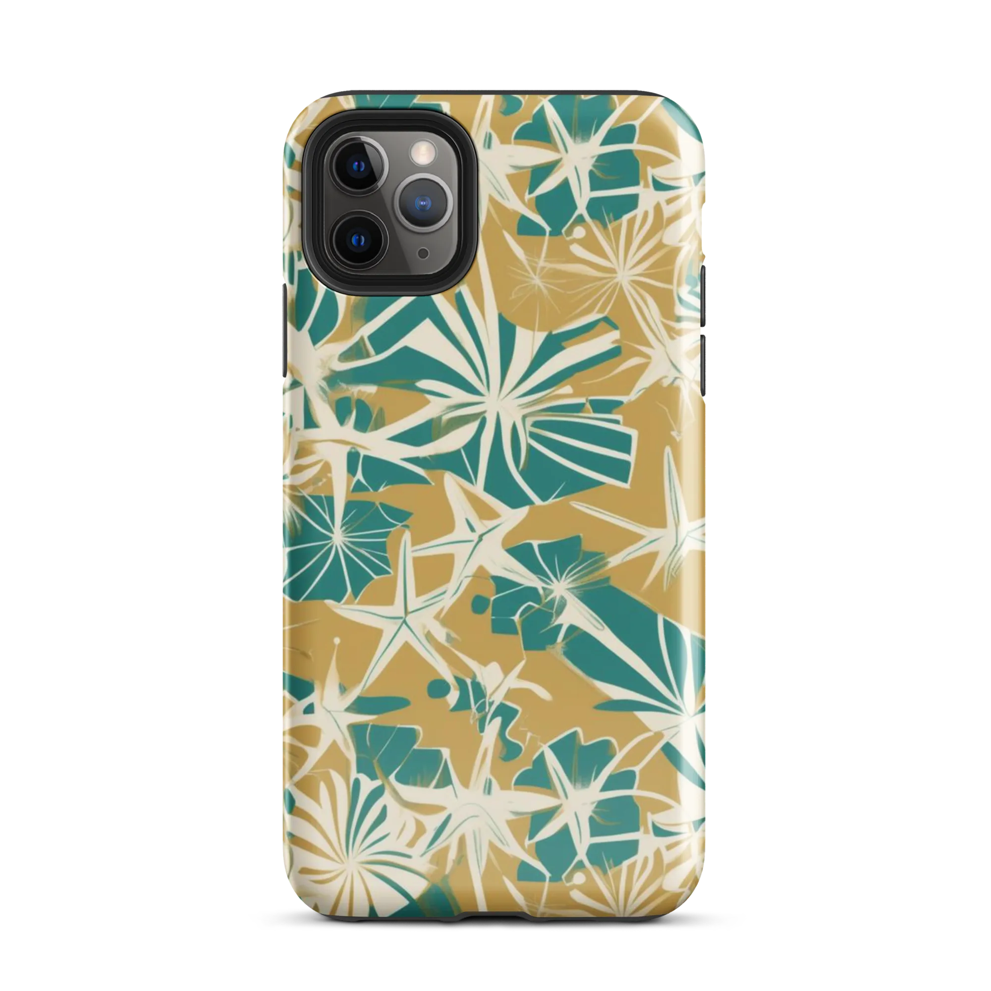 Teal Garden Rhapsody on Tough Case for iPhone® — Front