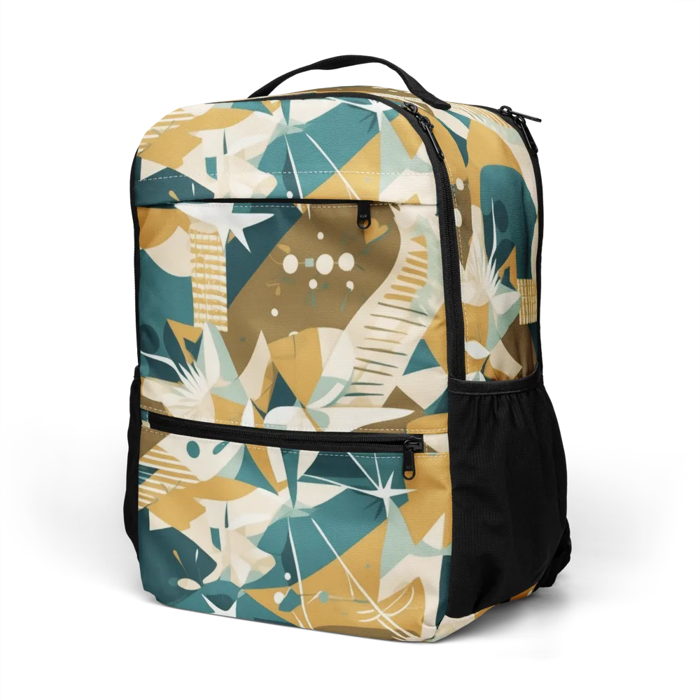 Astral Botanica on Utility Backpack — Left Front