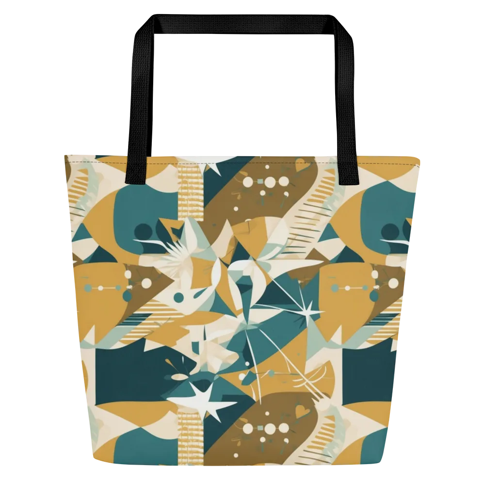 Astral Botanica on Large Tote Bag W/ Pocket — Front
