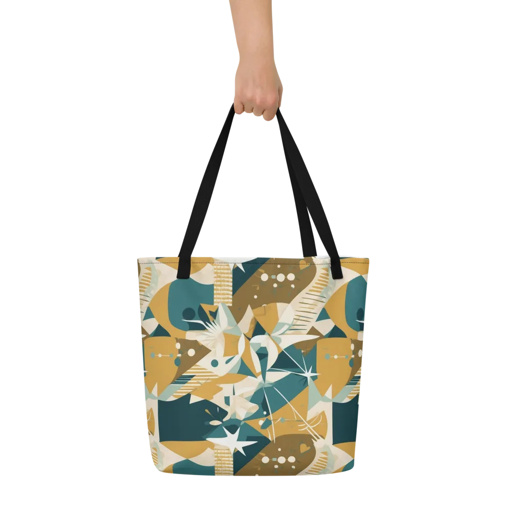 Astral Botanica on Large Tote Bag W/ Pocket — Front