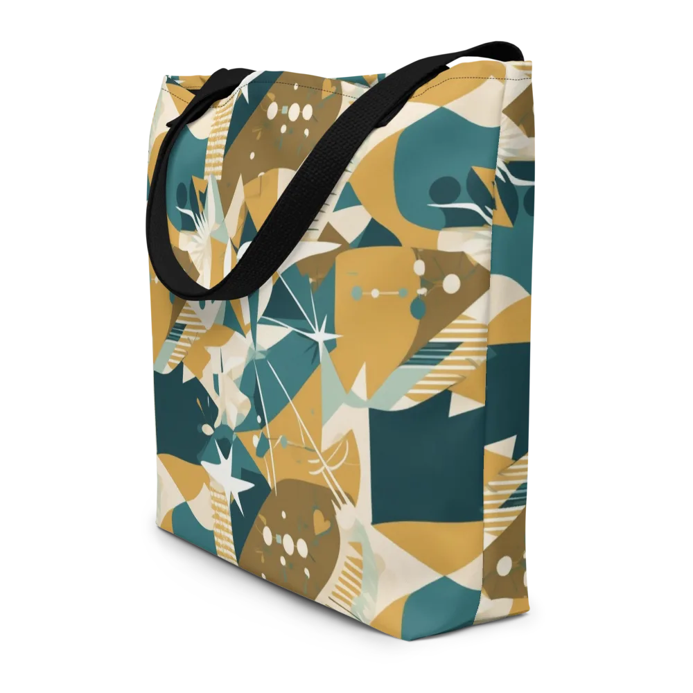 Astral Botanica on Large Tote Bag W/ Pocket — Front