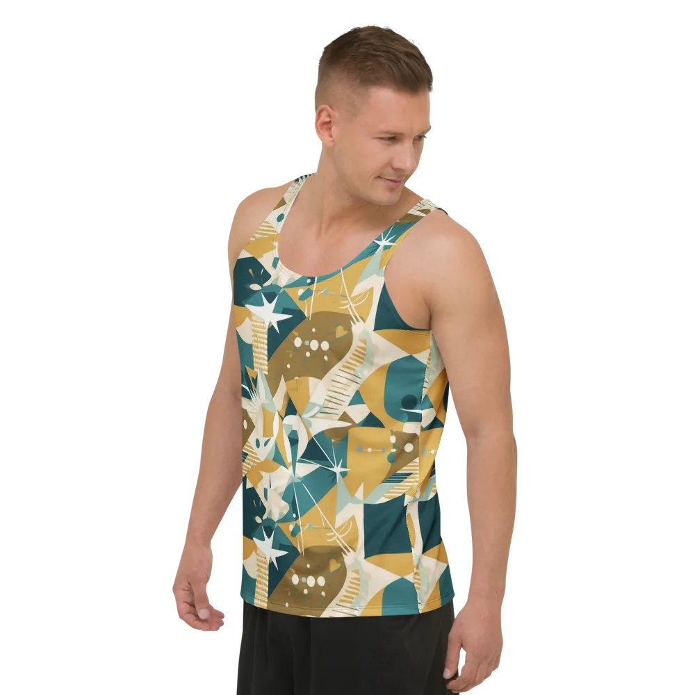 Astral Botanica on Men's Tank Top — Left Front