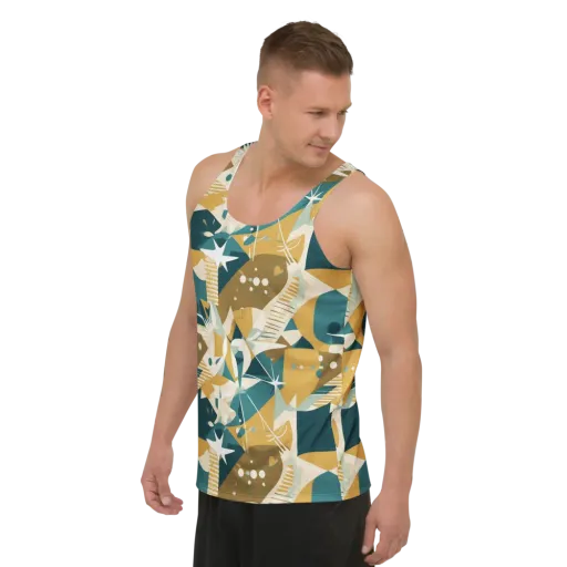 Astral Botanica on a Men's Tank Top