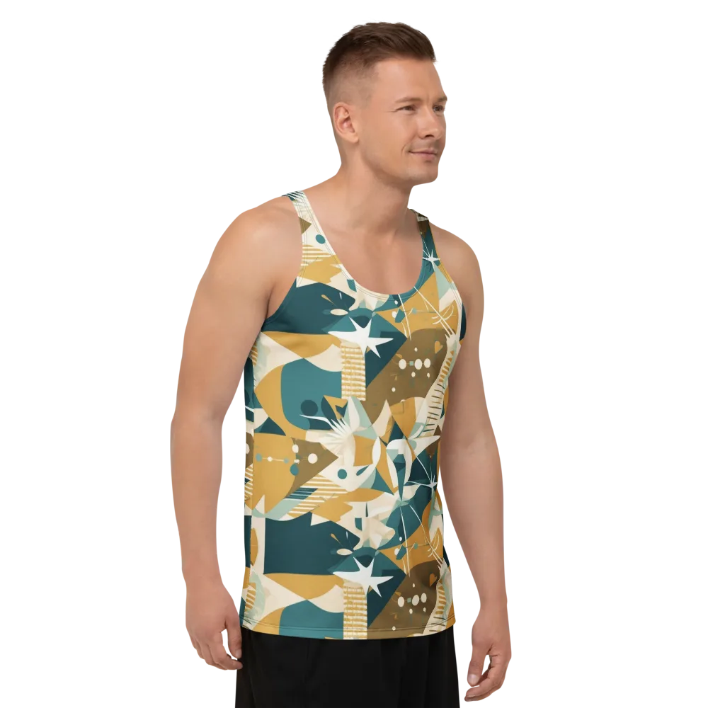 Astral Botanica on Men's Tank Top — Right Front