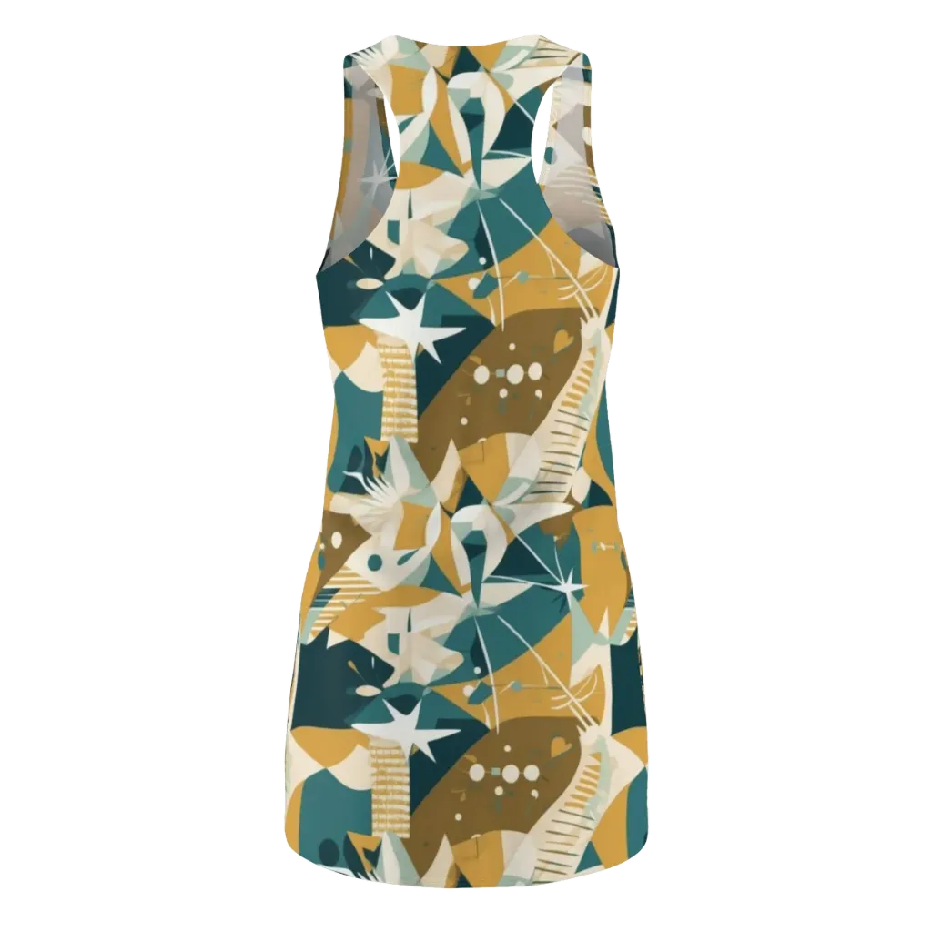 Astral Botanica on Racerback Dress — Back