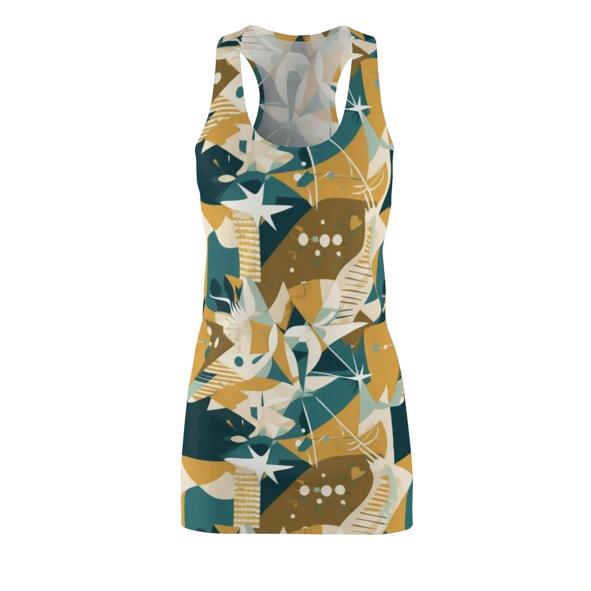 Astral Botanica on Racerback Dress — Front