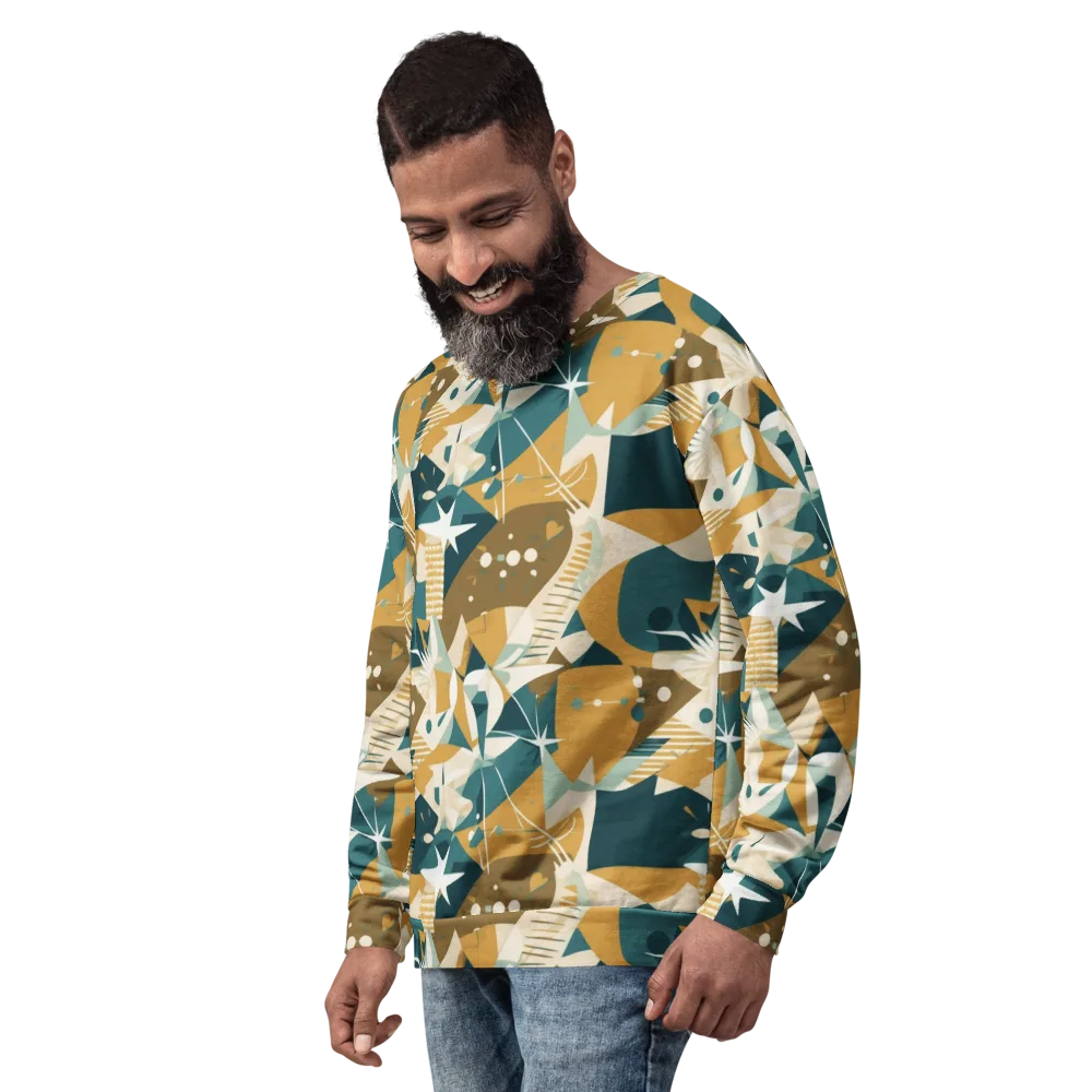 Astral Botanica on Sweatshirt — Left Front