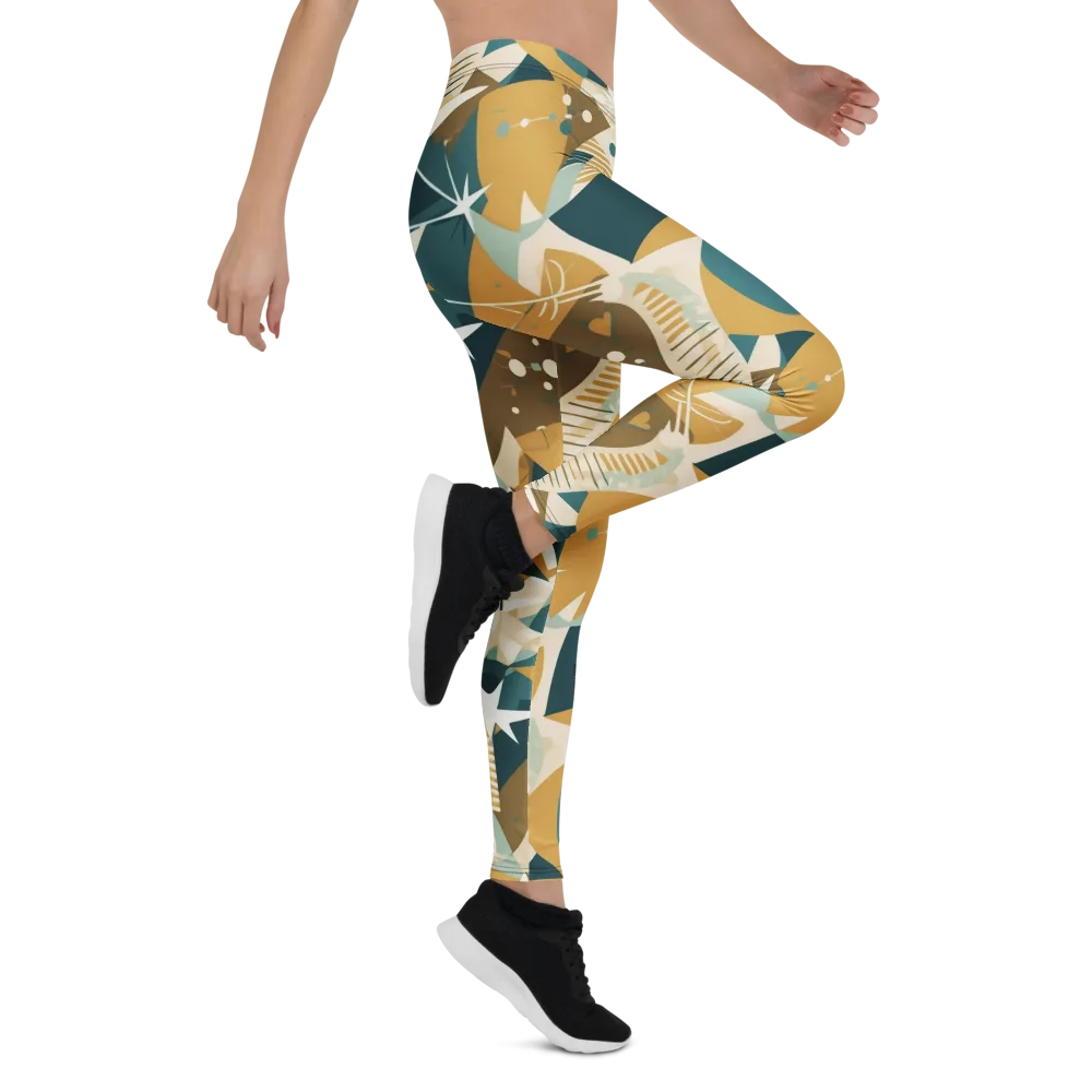 Astral Botanica on Leggings — Right