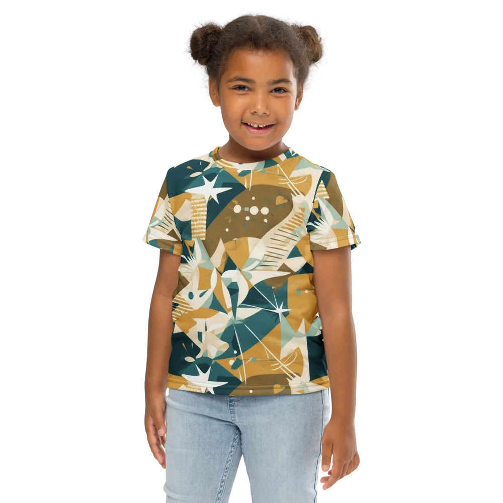 Astral Botanica on Kids Crew Neck T-Shirt — Front