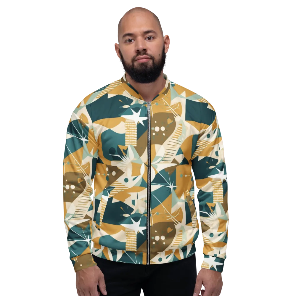 Astral Botanica on Bomber Jacket — Front
