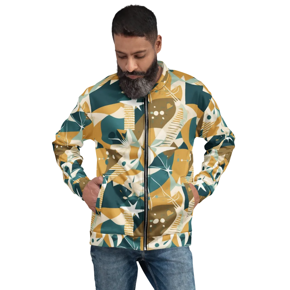 Astral Botanica on Bomber Jacket — Front