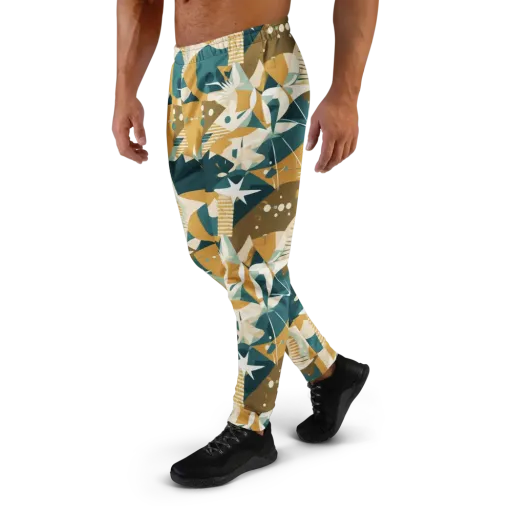 Astral Botanica on a Men's Joggers