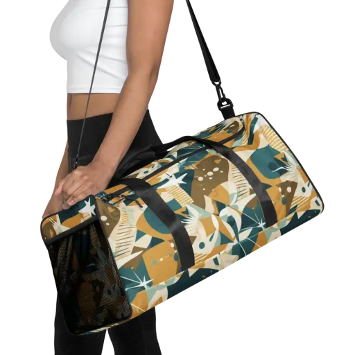 Astral Botanica on a Duffle Bag
