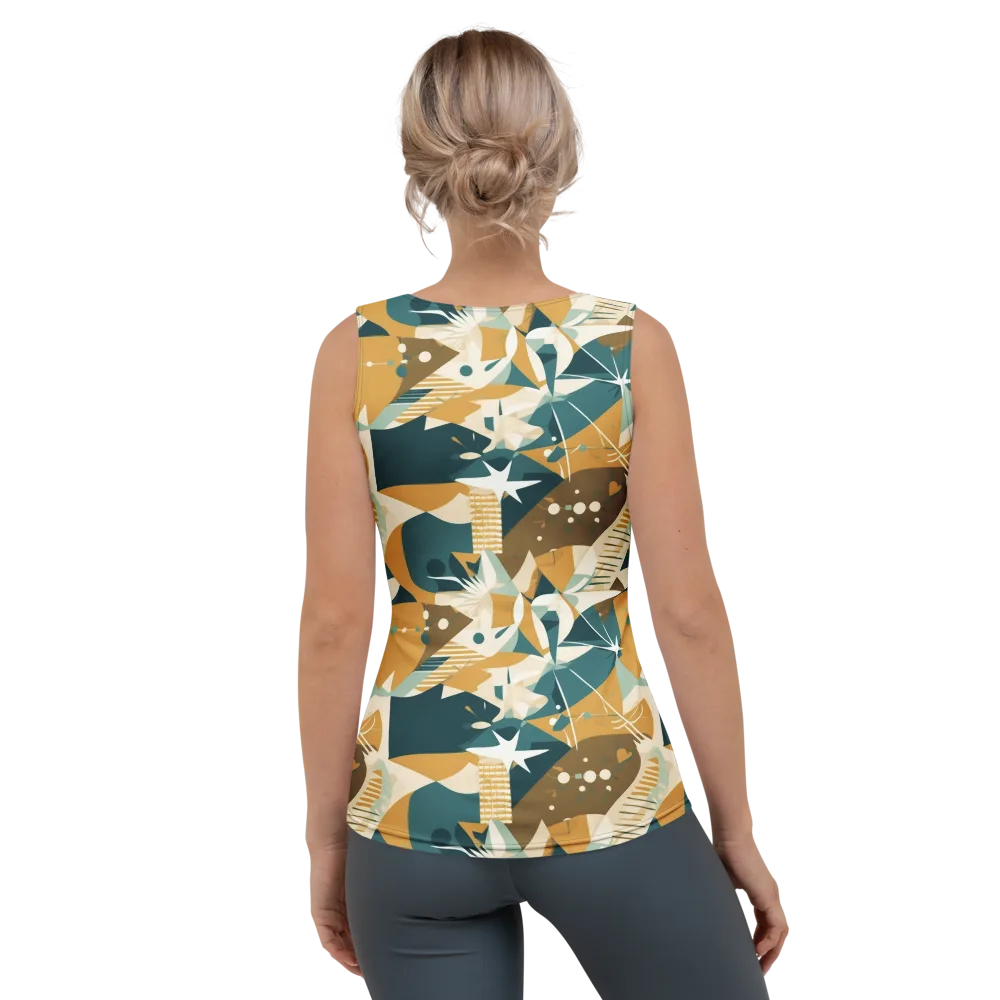 Astral Botanica on Women's Tank Top — Back