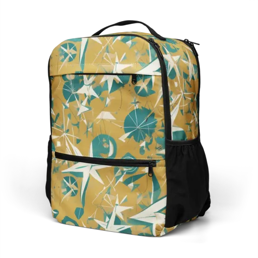Ochre Flight on a Utility Backpack