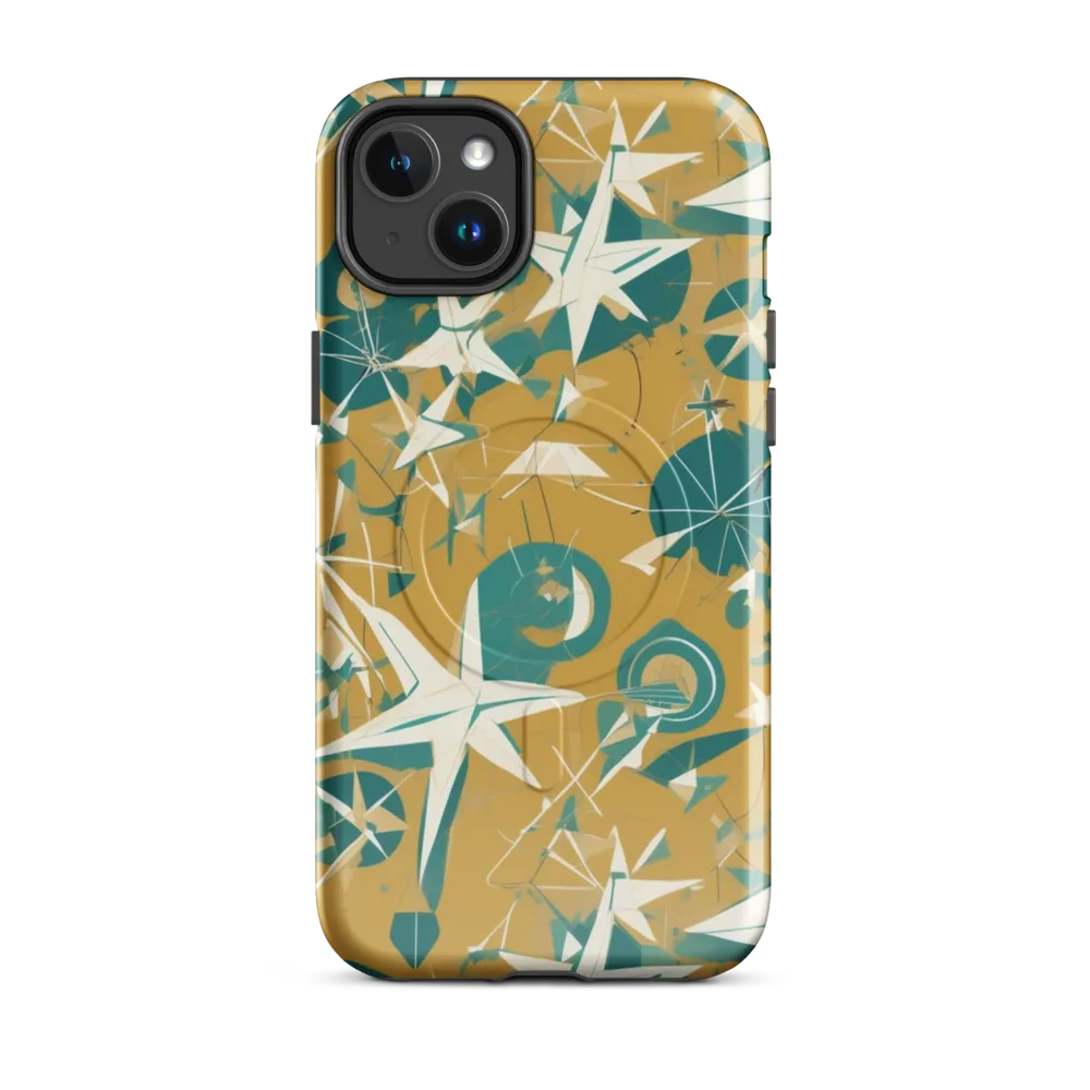 Ochre Flight on MagSafe Tough Case for iPhone® — Front