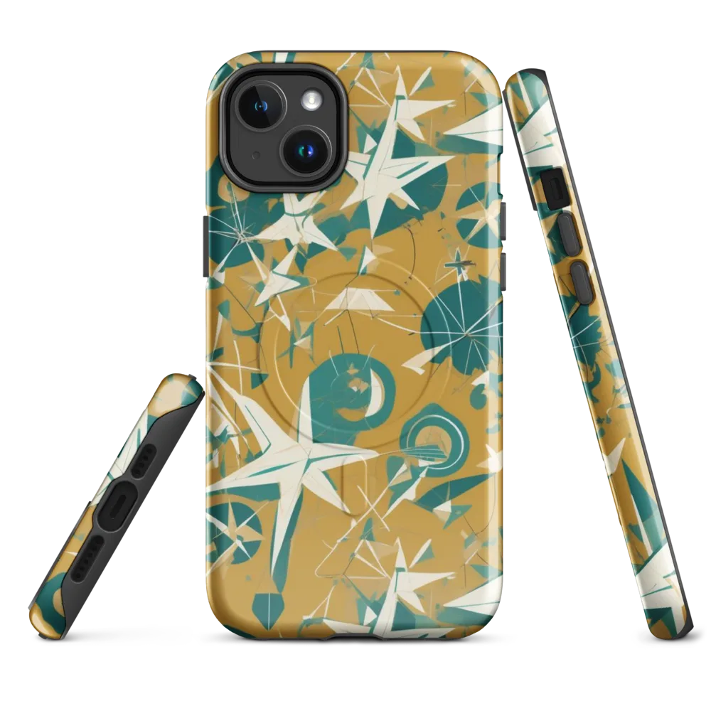 Ochre Flight on MagSafe Tough Case for iPhone® — Front