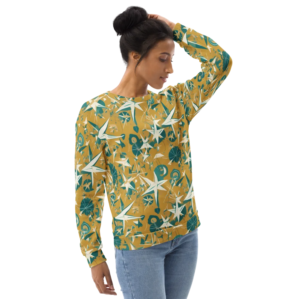Ochre Flight on Sweatshirt — Right Front