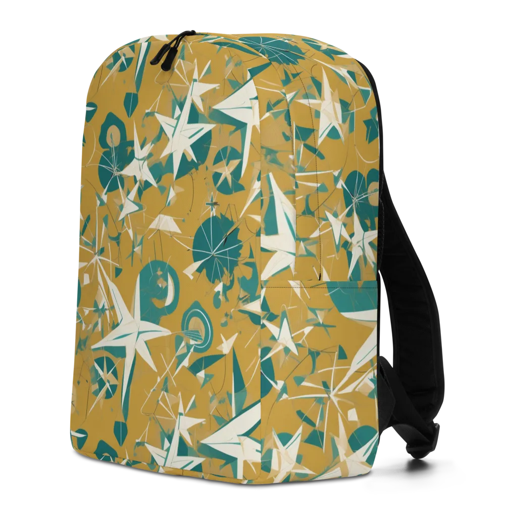 Ochre Flight on Minimalist Backpack — Left
