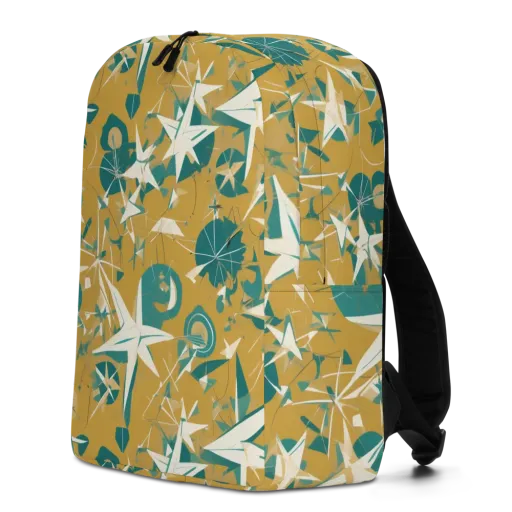 Ochre Flight on a Minimalist Backpack