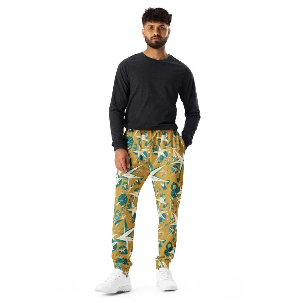 Ochre Flight on Men's Joggers — Front