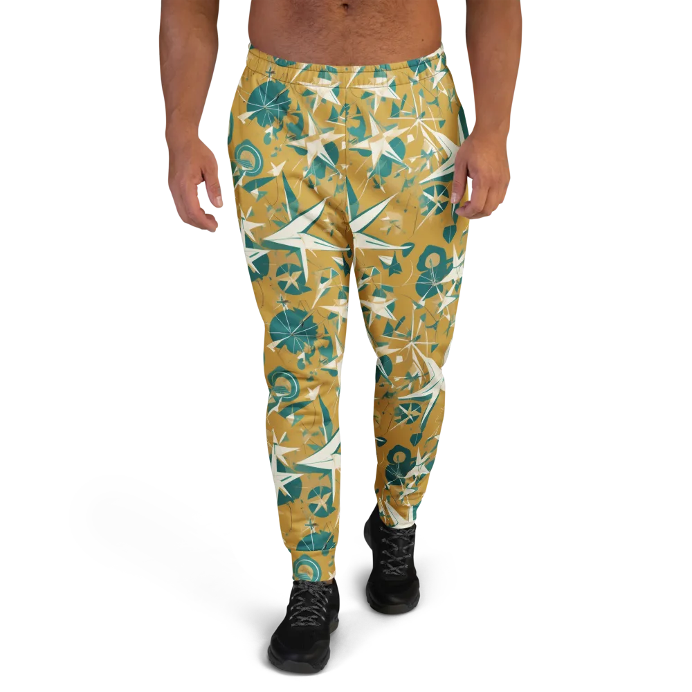 Ochre Flight on Men's Joggers — Front