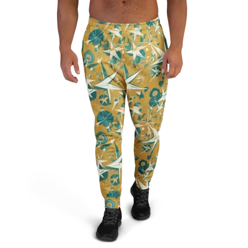 Ochre Flight on a Men's Joggers