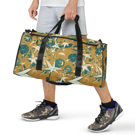 Ochre Flight on a Duffle Bag