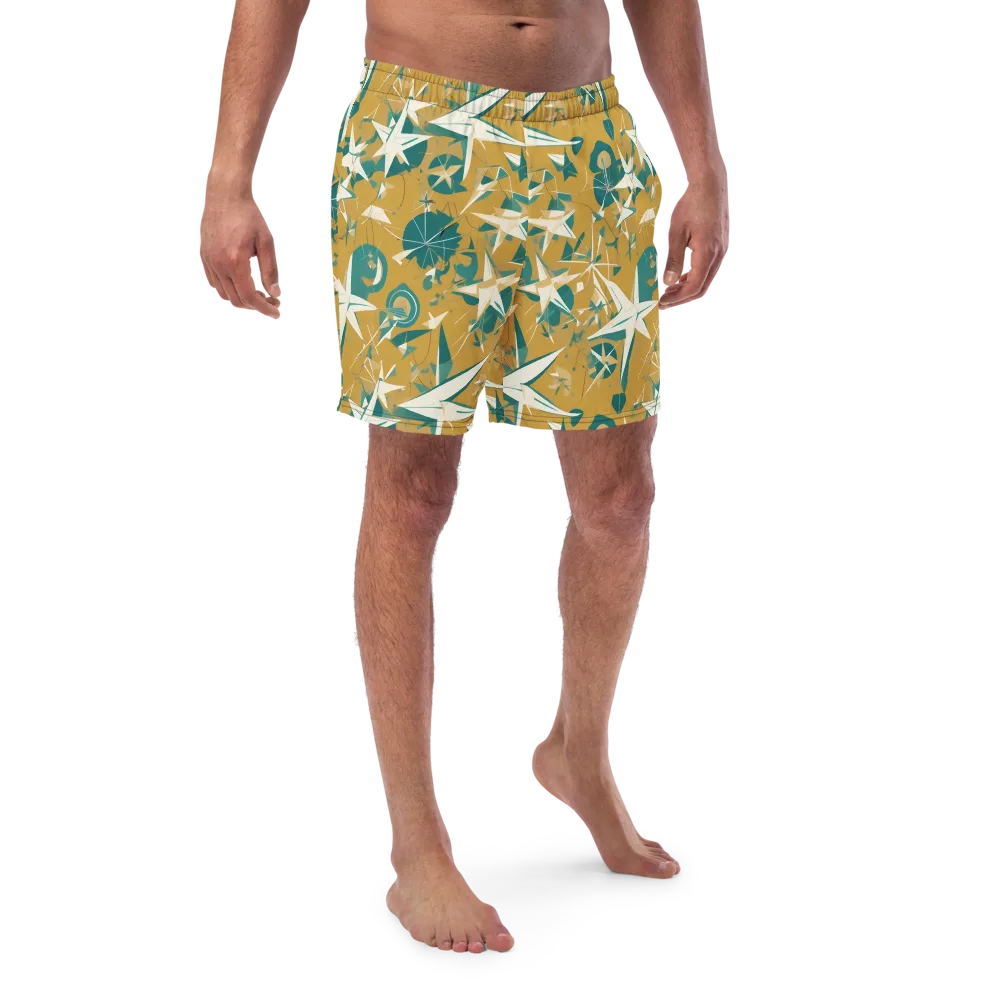 Ochre Flight on Swim Trunks — Front