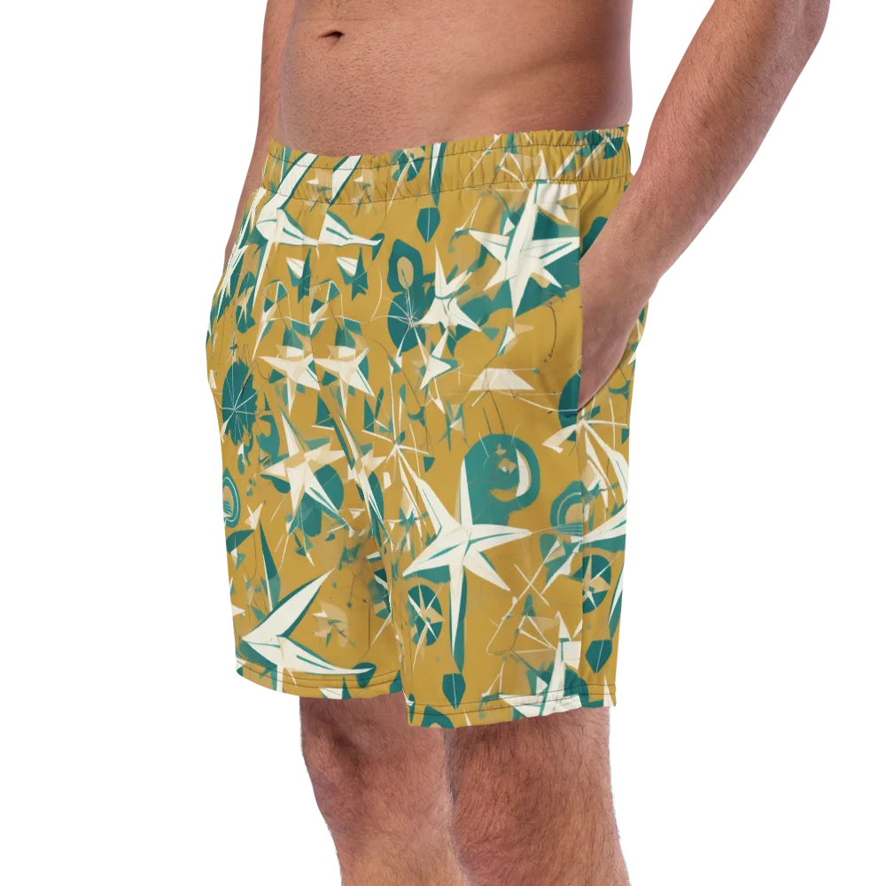 Ochre Flight on Swim Trunks — Left Front