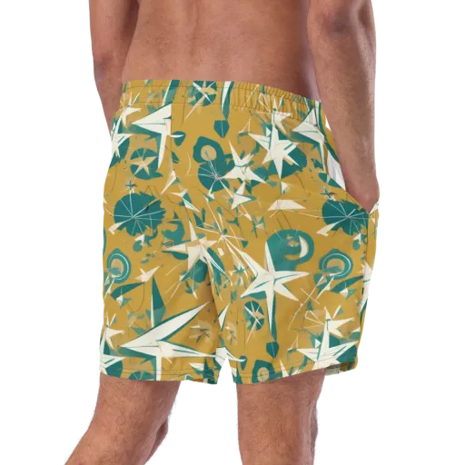 Ochre Flight on a Swim Trunks