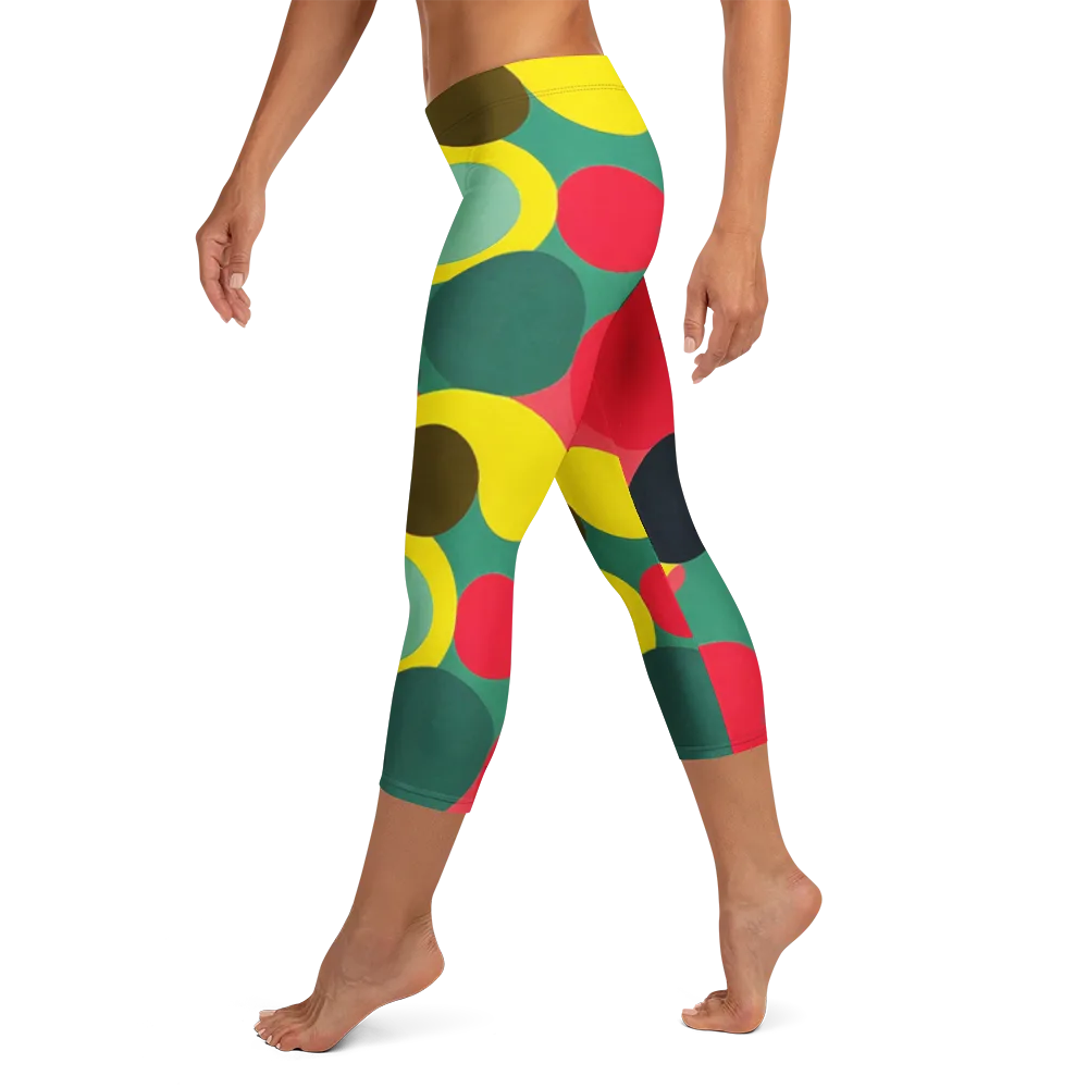 Modular Eclipse on Capri Leggings — Left