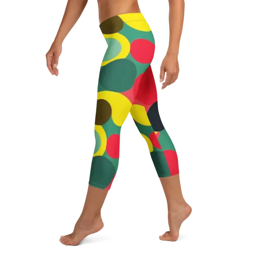 Modular Eclipse on a Capri Leggings