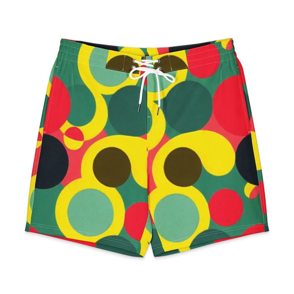 Modular Eclipse on Men's Board Shorts — Front
