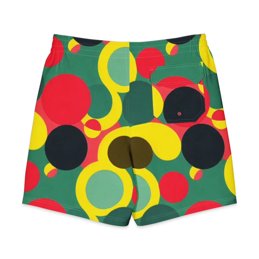 Modular Eclipse on Men's Board Shorts — Back