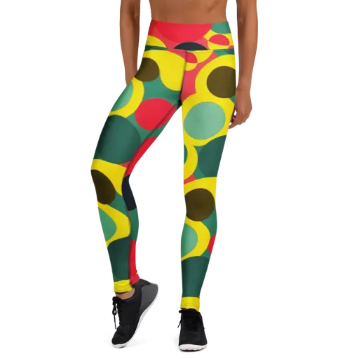 Modular Eclipse on a Yoga Leggings