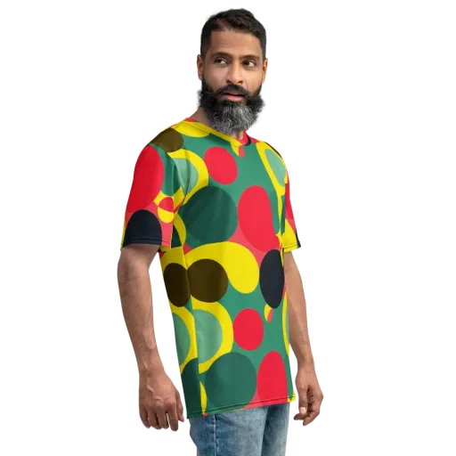 Modular Eclipse on a Men's Crew Neck T-Shirt